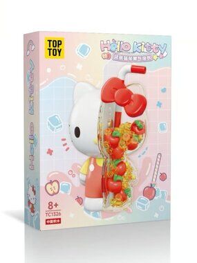 TOP TOY Sanrio Hello Kitty Sparkling Water Doll Series Building Block Set NEW
